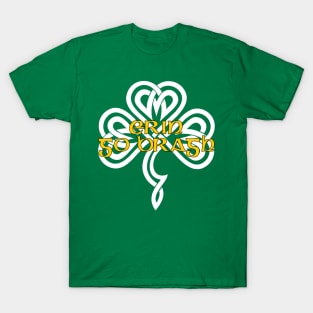 Erin Go Bragh - Knotwork Shamrock T-Shirt